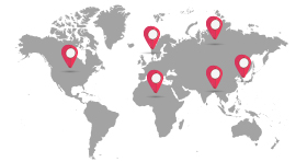 Case Studies Global Map