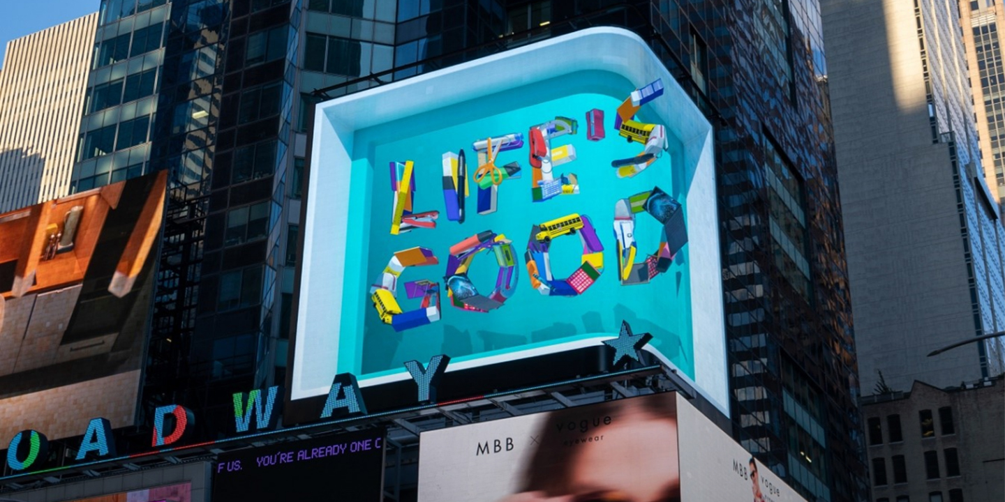 Dynamic 3D Campaign Lights Up New York’s Times Square