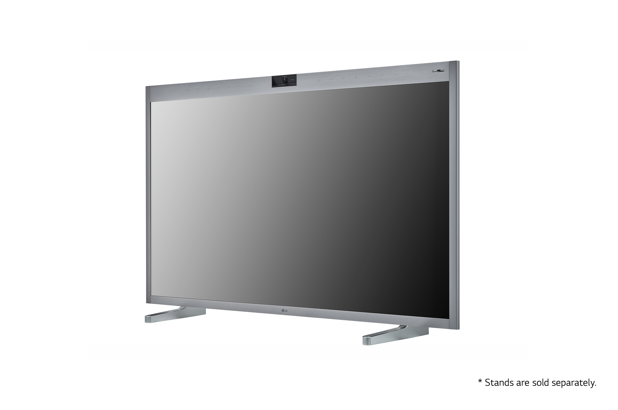 Digital Signage 55CT5WJ, front view with stand