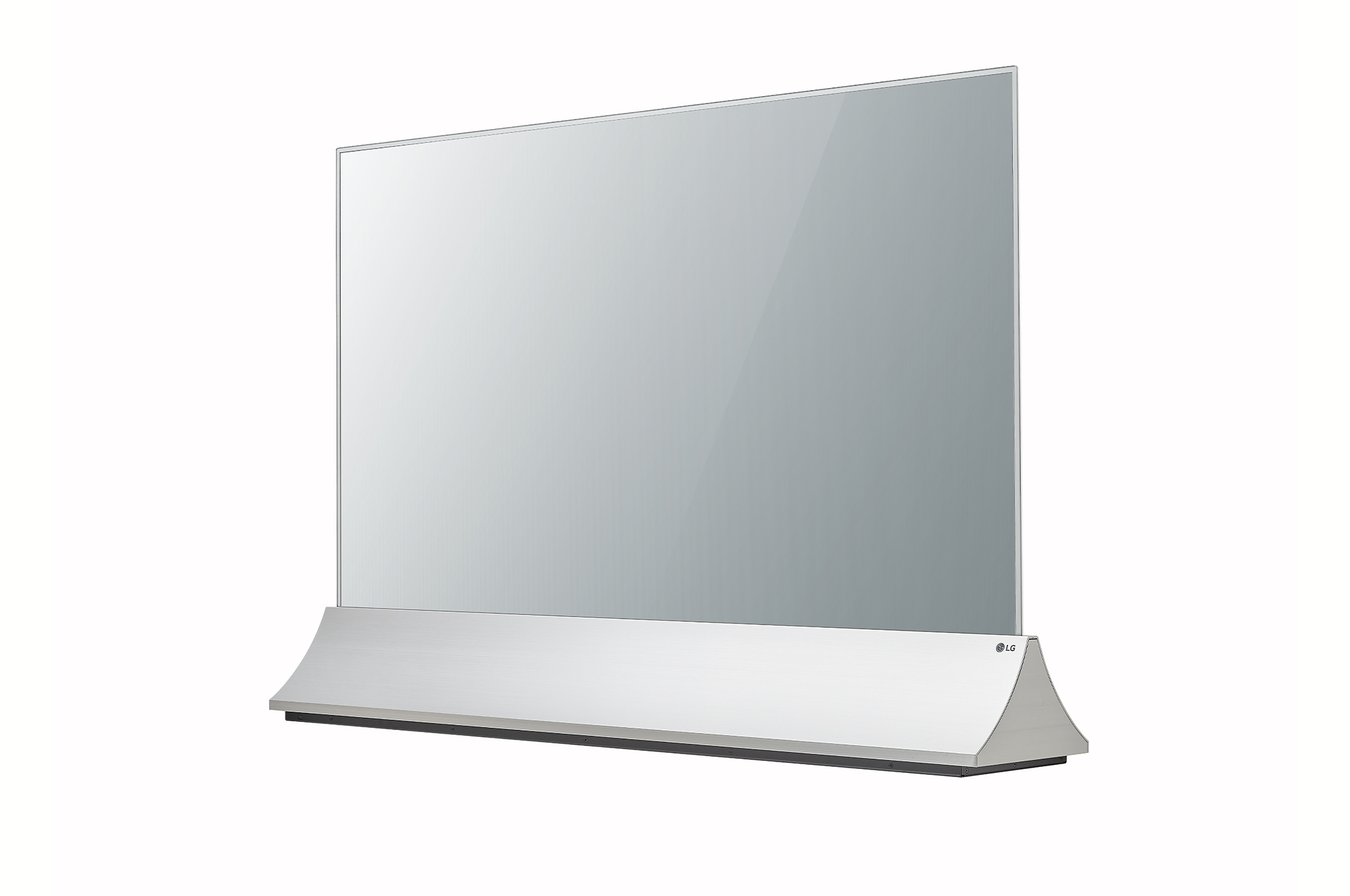 Transparent OLED 55EW5PG-S, -45 degree side view