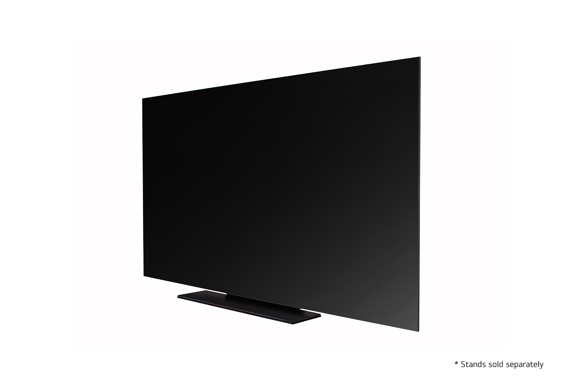 LG Magnit LSAL, -45 degree side view (* Stands sold separately.)