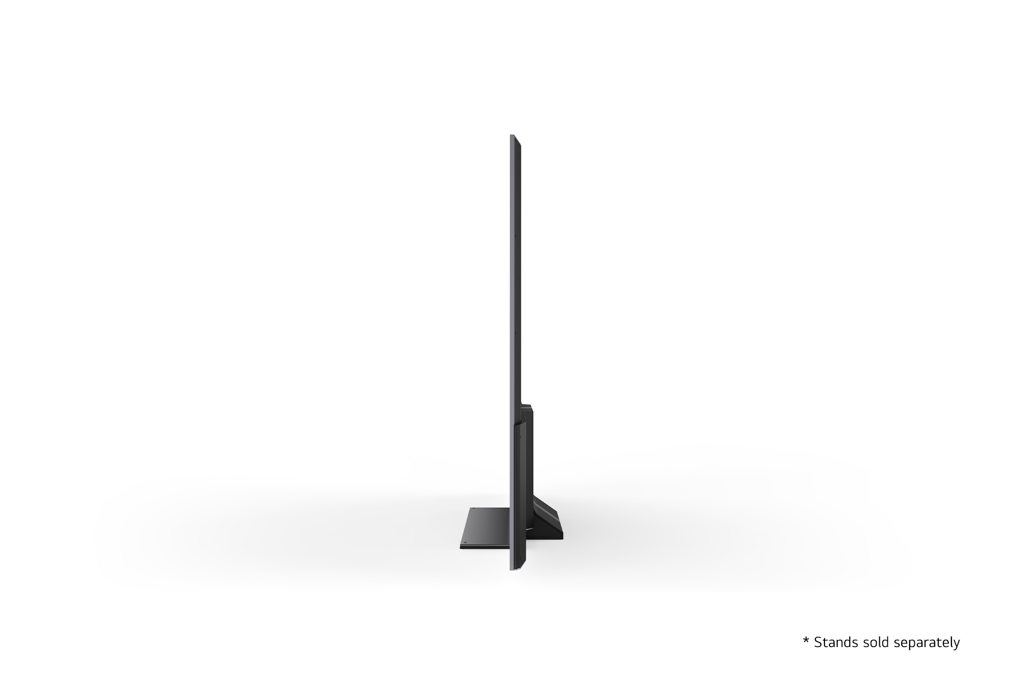 LG Magnit LSAL, -90 degree side view (* Stands sold separately.)