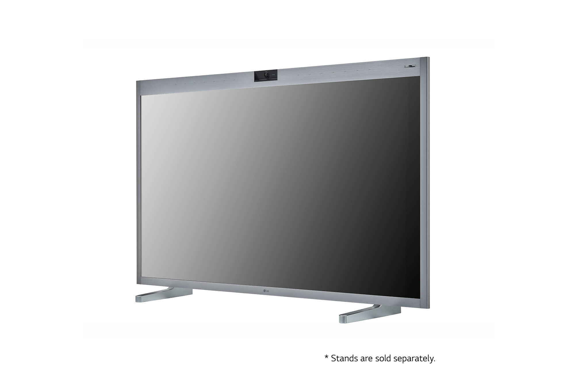 Digital Signage CT5WN-B, front view with stand