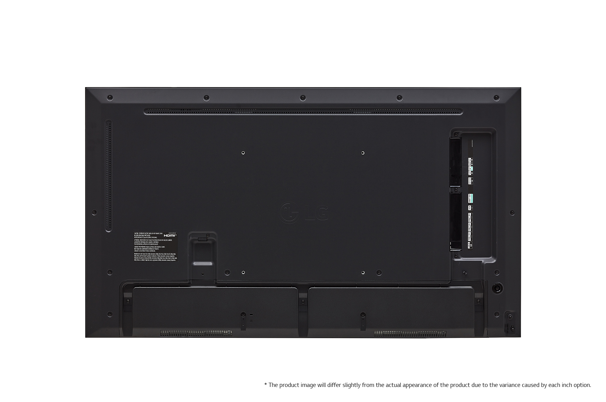 Standard UV5N-E, Rear view 3 (* The product image would differ from its actual appearance, as it would vary slightly depending on each inch option.)