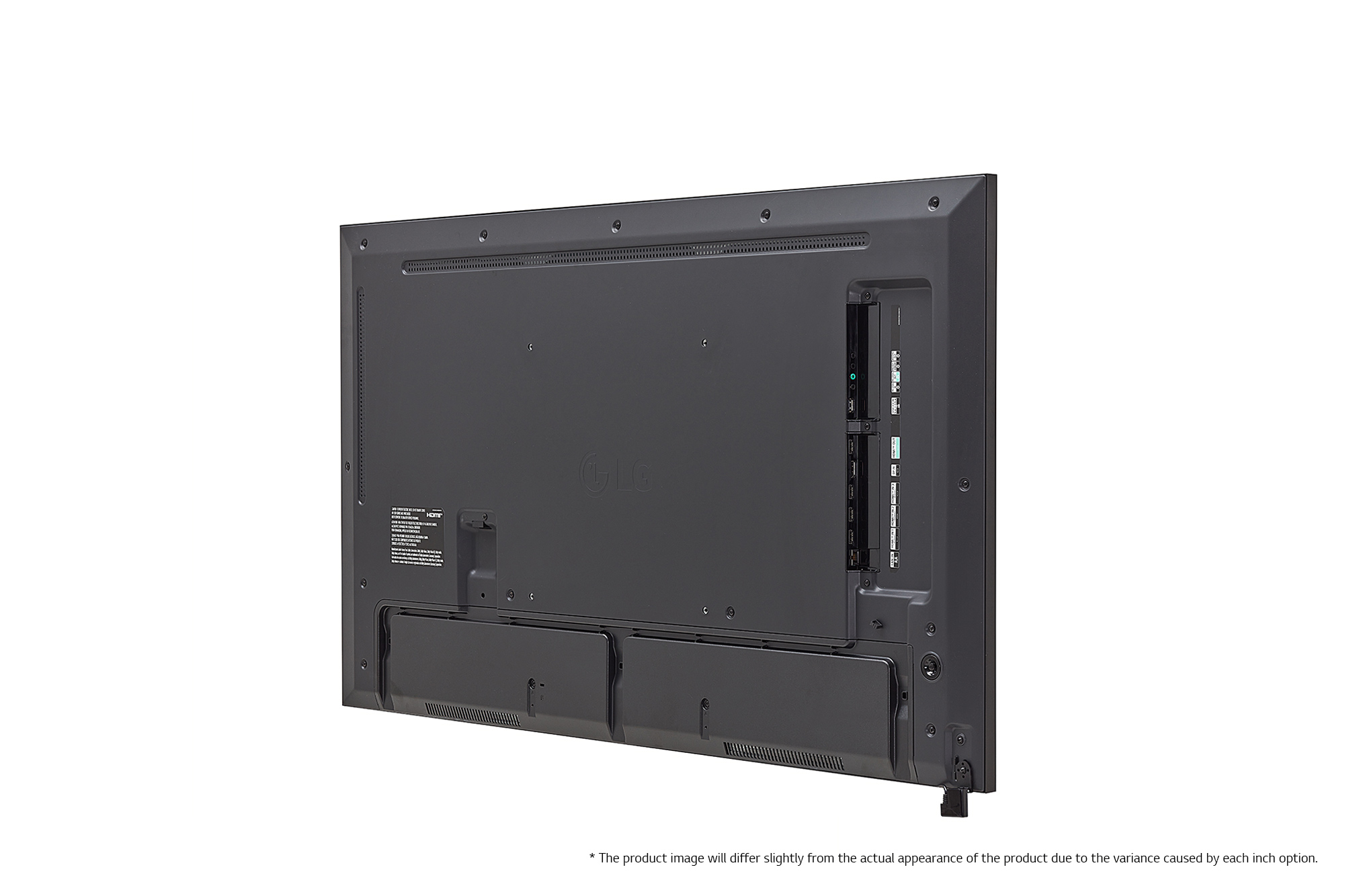 Standard UV5N-E, -45 degree side rear view (* The product image would differ from its actual appearance, as it would vary slightly depending on each inch option.)