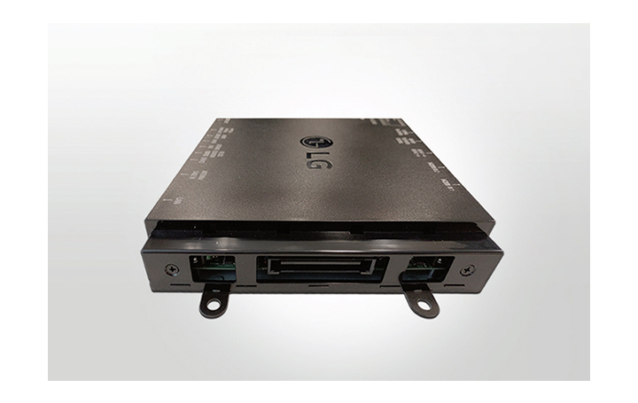 STB-6500 has side connector that can extend additional 3rd party external modules.