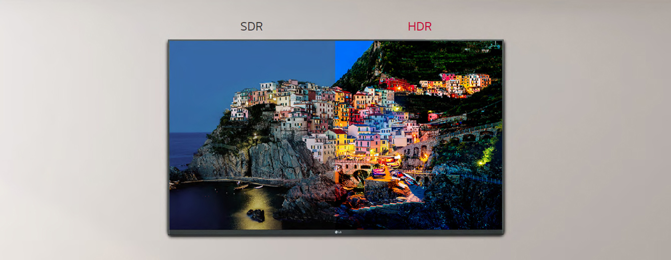 由 HDR 提供支持的生動色彩表達