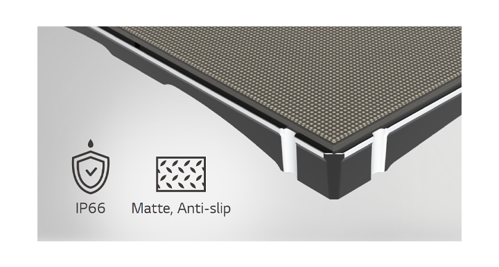 LFCL is developed with a matte, anti-slip surface with IP66 protection.