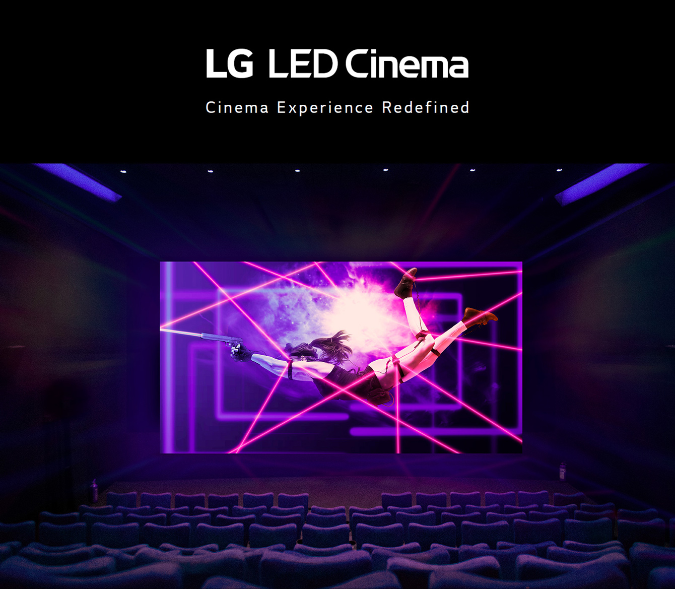Rạp chiếu phim LG LED