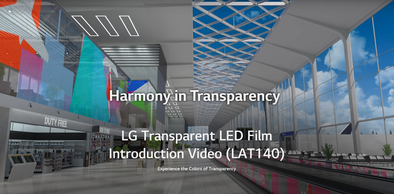 LG Transparent LED Film