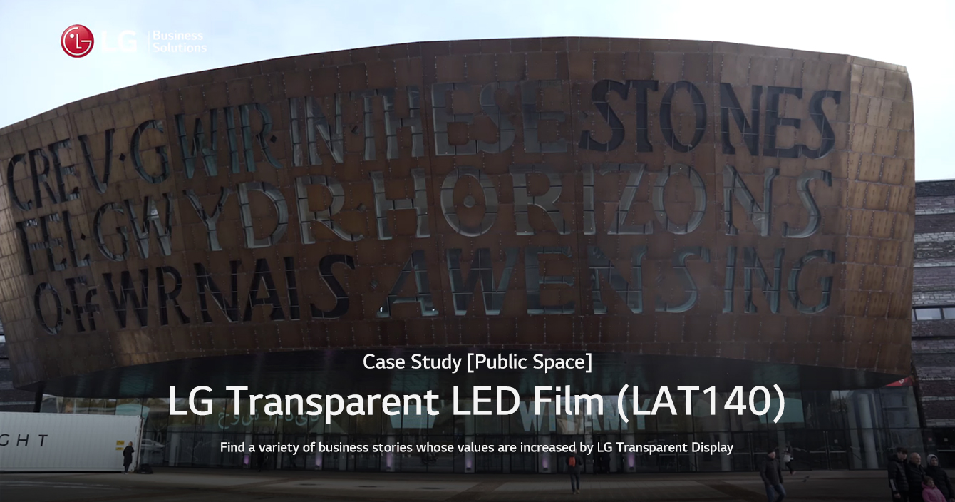 LG Transparent LED Film