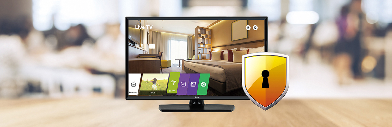 Lock Mode restricts external input signals to protect the TV.
