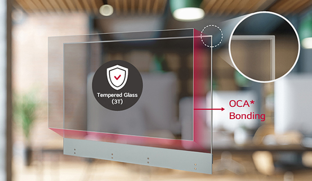 Attach thin and transparent tempered glass to the screen to maximize product protection and user safety.